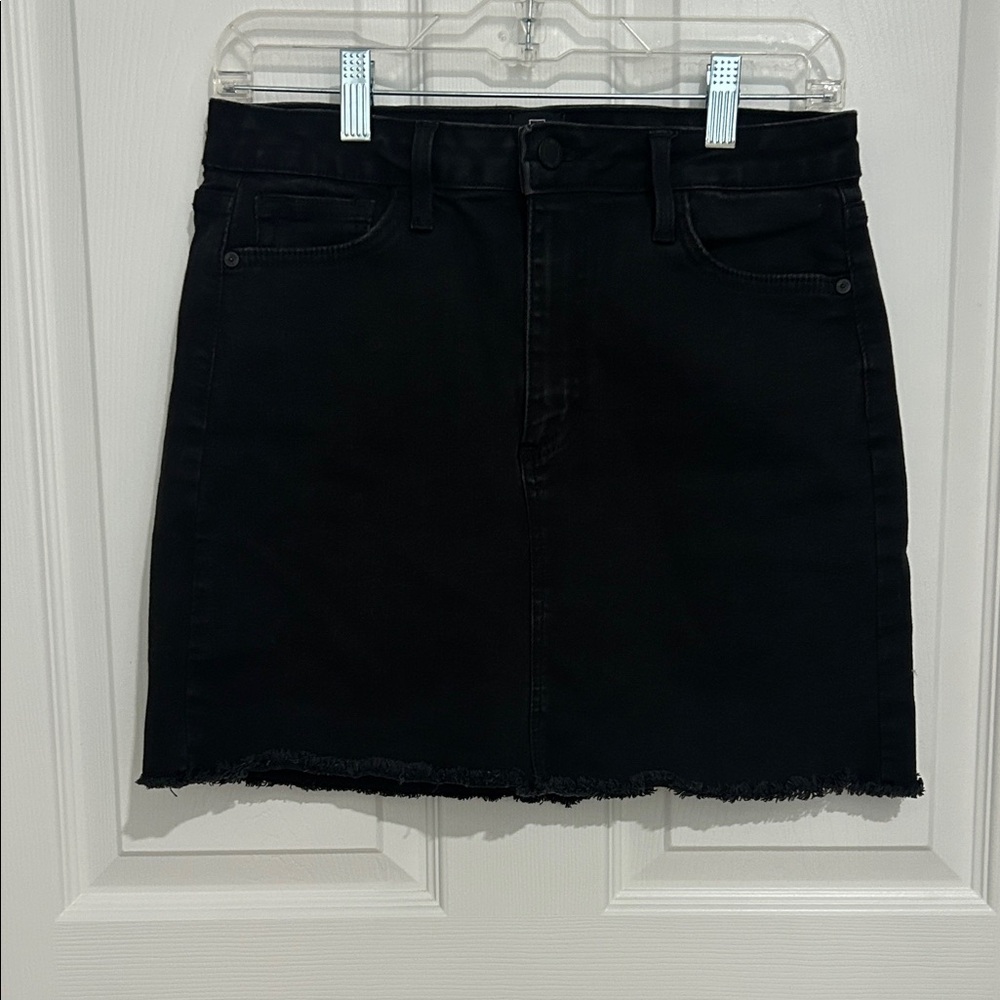 Just Black Dark Denim Pencil Skirt